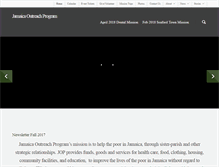 Tablet Screenshot of jamaicaoutreach.org